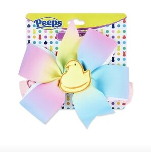 Peeps Easter Headband Multicolor Ribbon Hair Bow Infant
